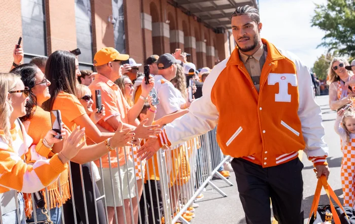 Tennessee WR Bru McCoy Hypes Up Nico Iamaleava’s Potential, Calls Him ‘The Future of Vols Football.