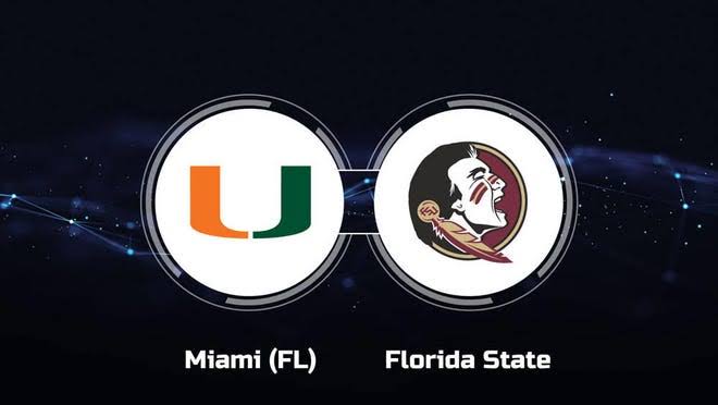 How to Stream Miami Hurricanes vs. Florida State Seminoles Game Free: TV Channel, Odds & Spread.