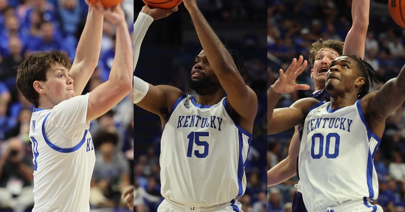 Wildcats Shine: Trio of Kentucky Players Impress in First Exhibition Game.