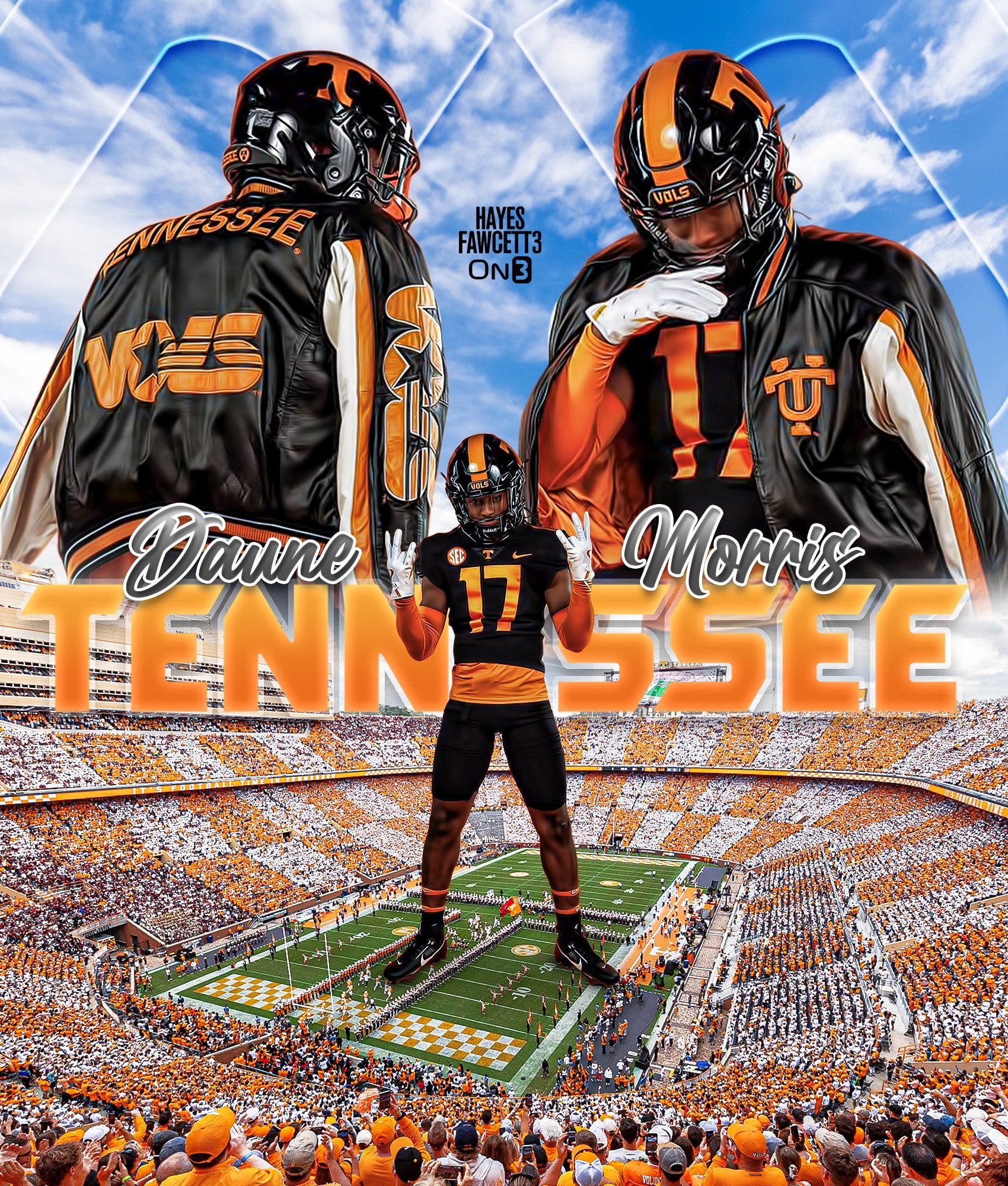 Top 2025 Running Back Daune Morris Commits to Tennessee After Flipping from USC.