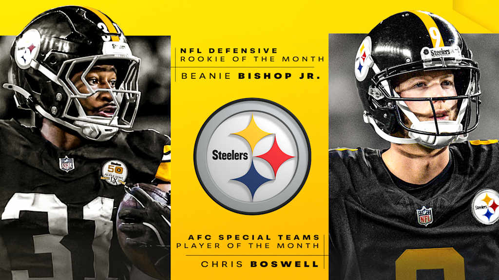 Steelers cornerback Beanie Bishop and kicker Chris Boswell have just been confirmed