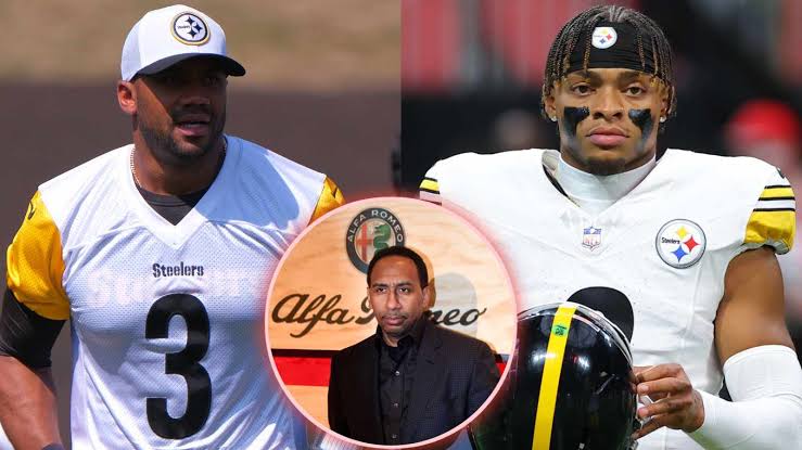 NFL Steelers are a “serious” Super Bowl threat because of Russell Wilson, asserts Stephen A. Smith….see more