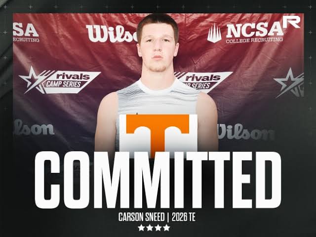 Tennessee’s 4-Star QB Commit Carson Sneed Explains His Decision to Stay Loyal.