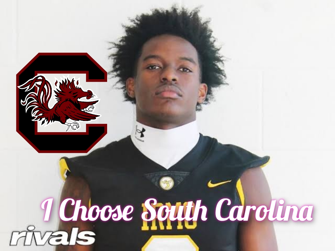 Donovan Murph Commits to South Carolina Gamecocks Clemson and Alabama.