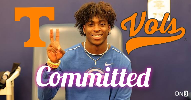 5-Star wide receiver Zachariah Branch Commits to Tennessee Vols.