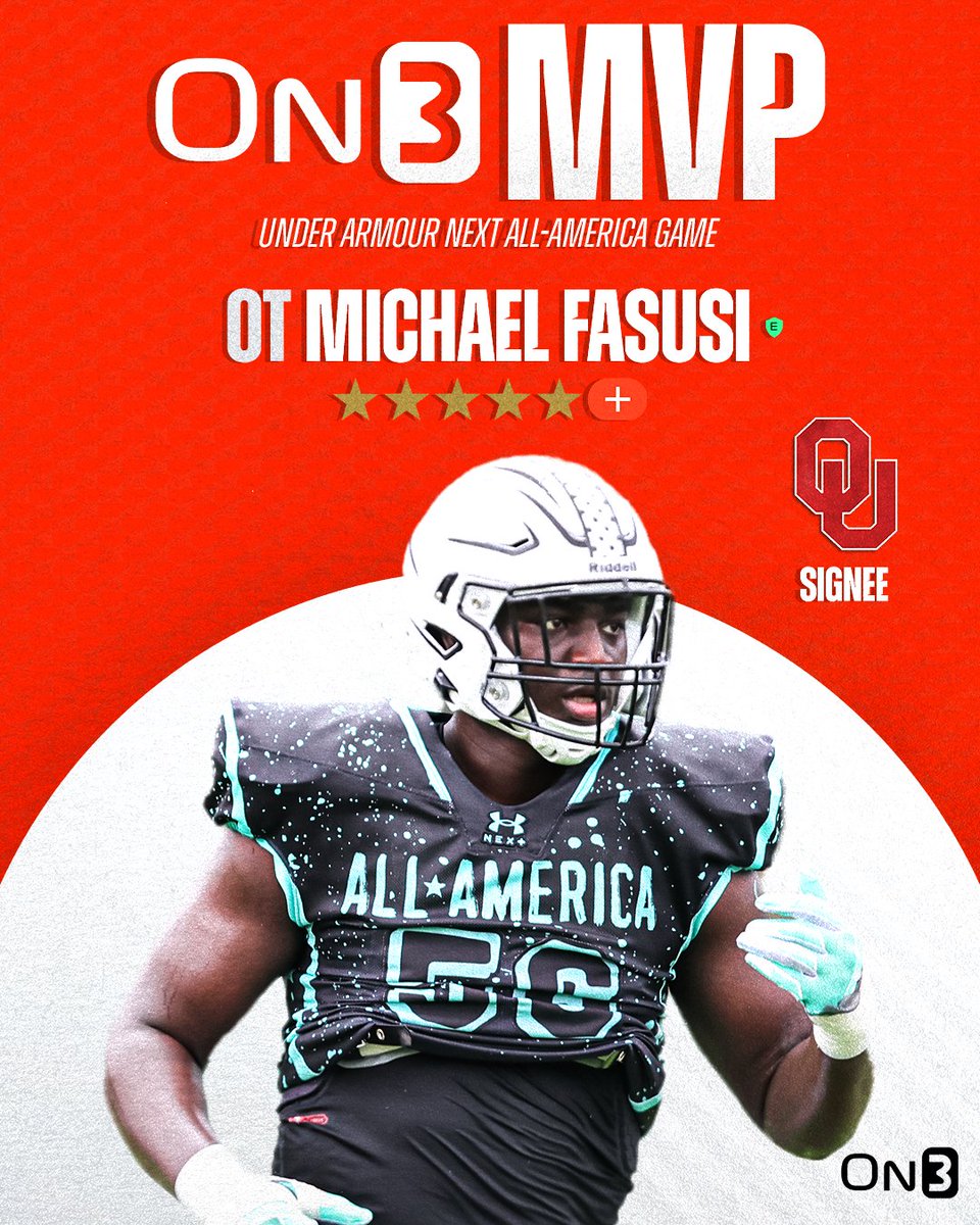 Oklahoma Sooners Signee Named MVP at Under Armour All-America Week.